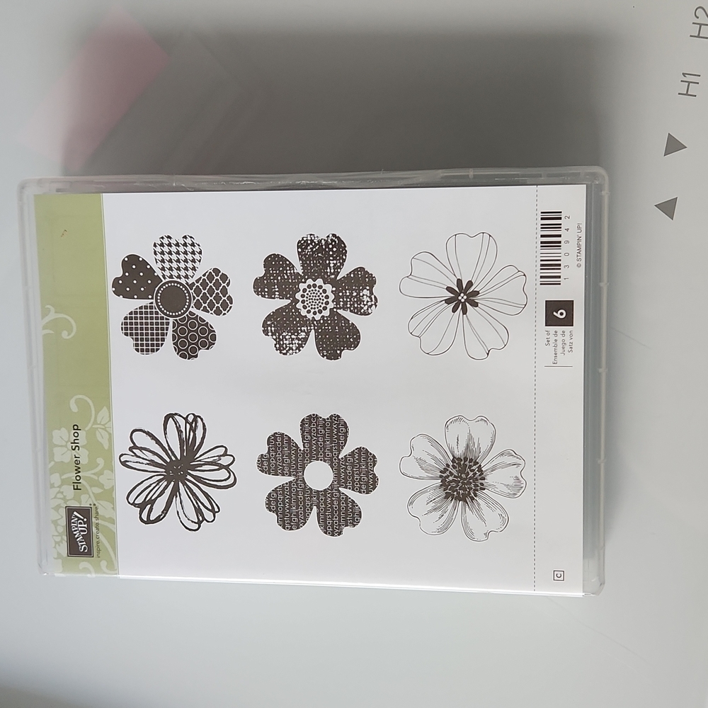 Fower Shop stamp set